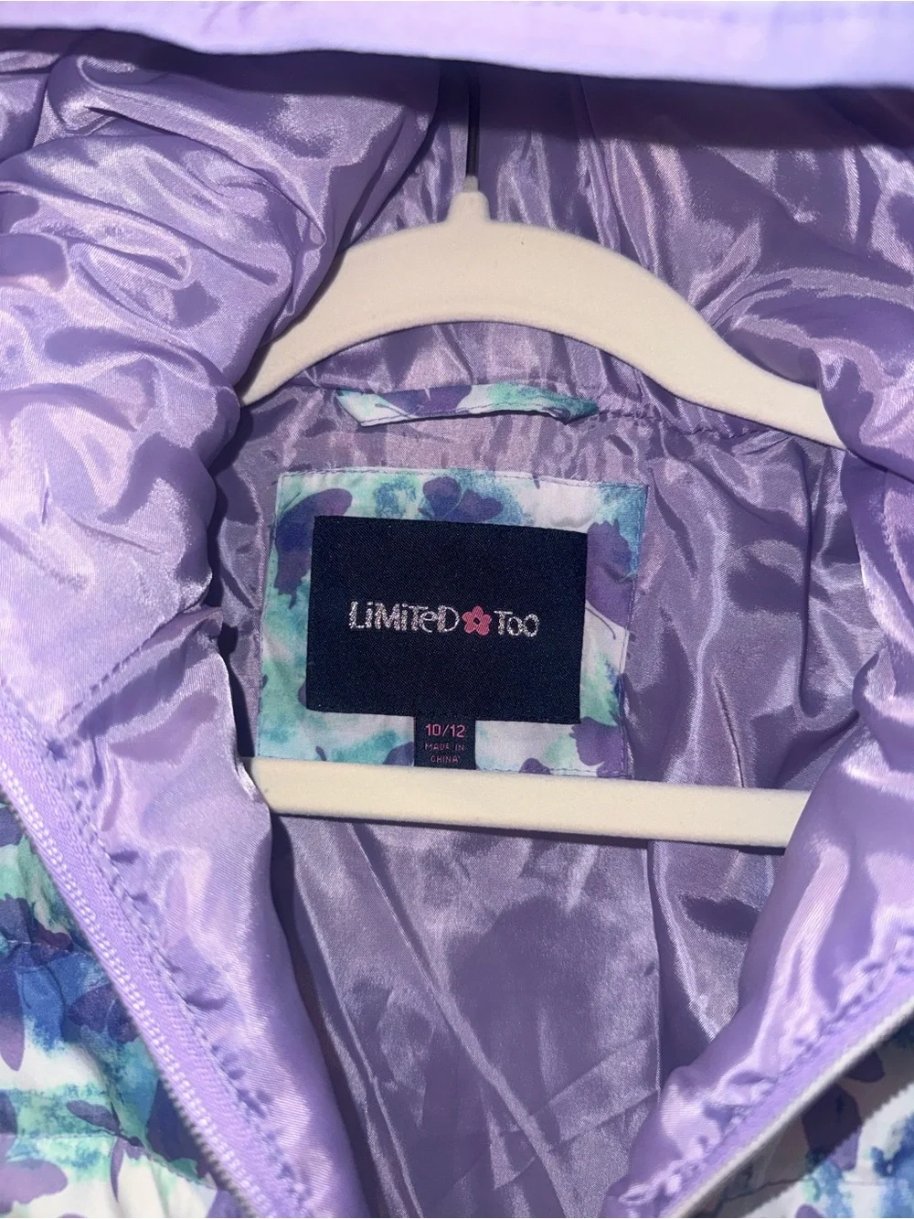 Limited Too lightweight puffer